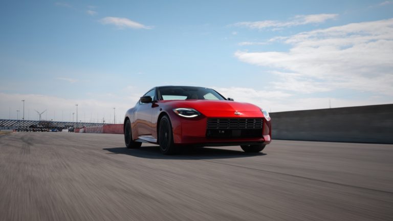 2023 nissan z on the track