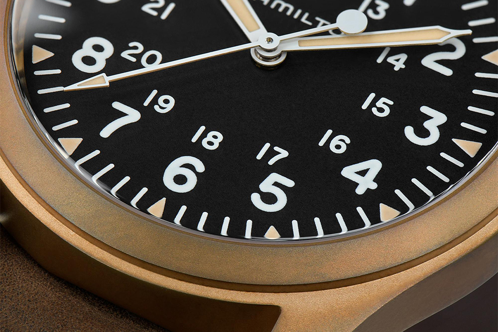 hamilton khaki field bronze watch