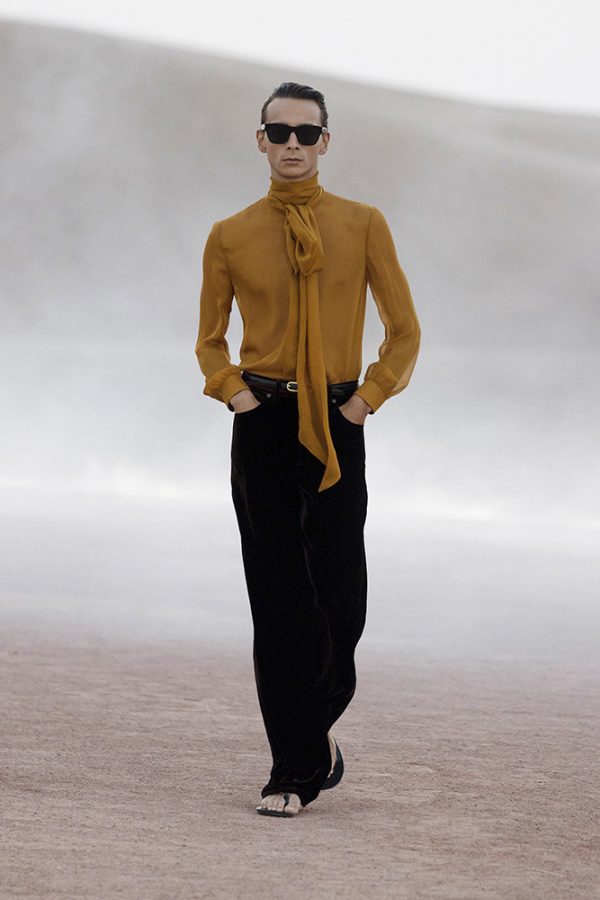 In Photos: Saint Laurent Spring Summer '23 Runway in Marrakech
