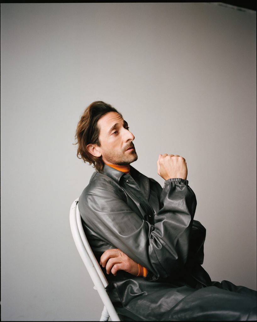 adrien brody book for men cover shoot