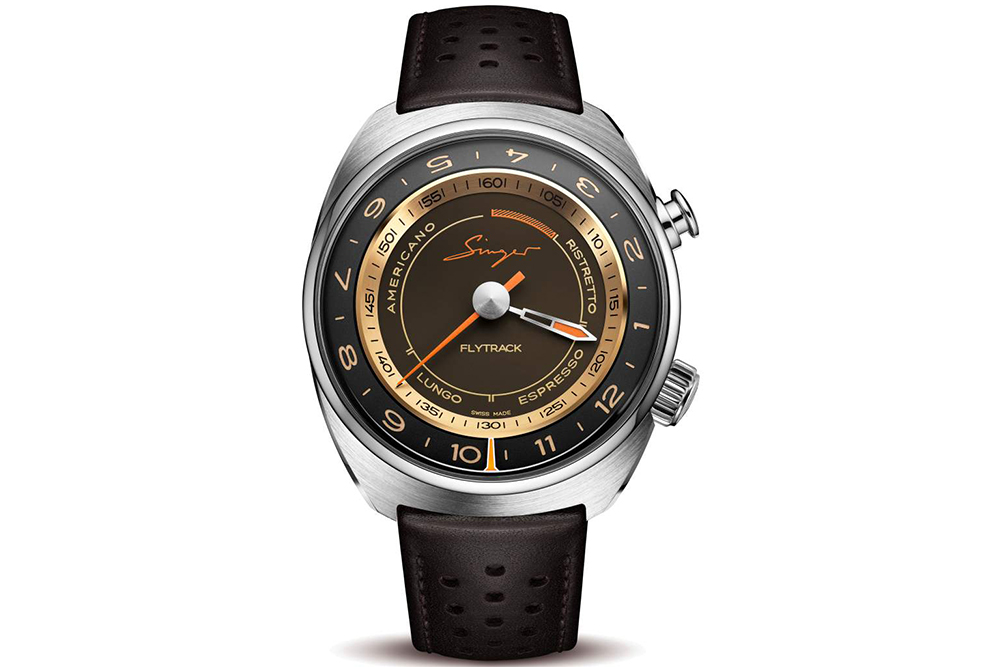 singer reimagined barista chronograph watch