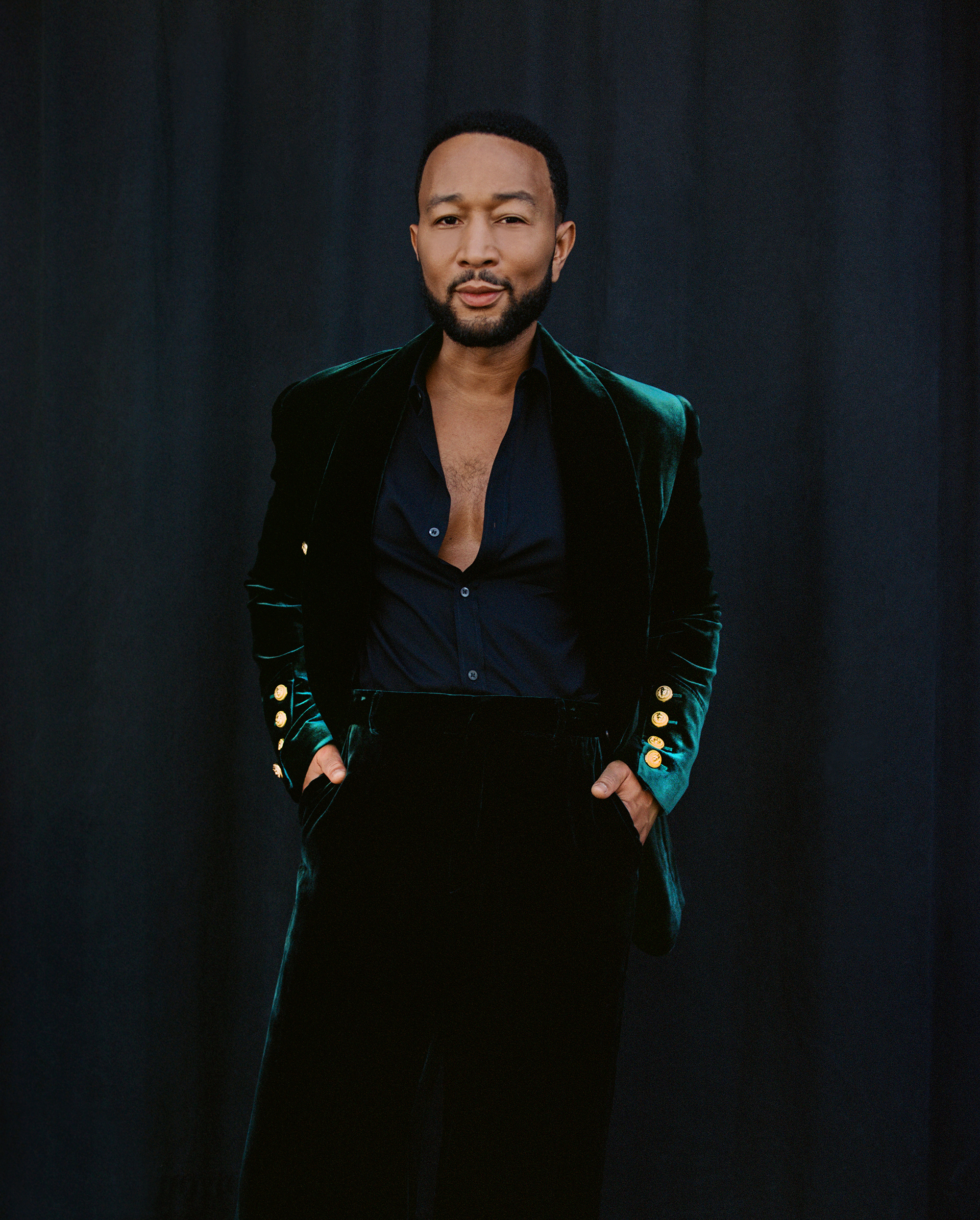 John Legend Fashion Shoot for SHARP Magazine