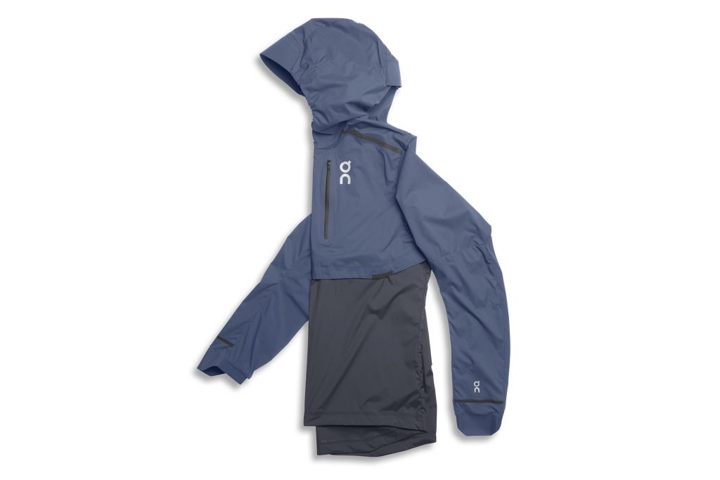 on packable weather jacket