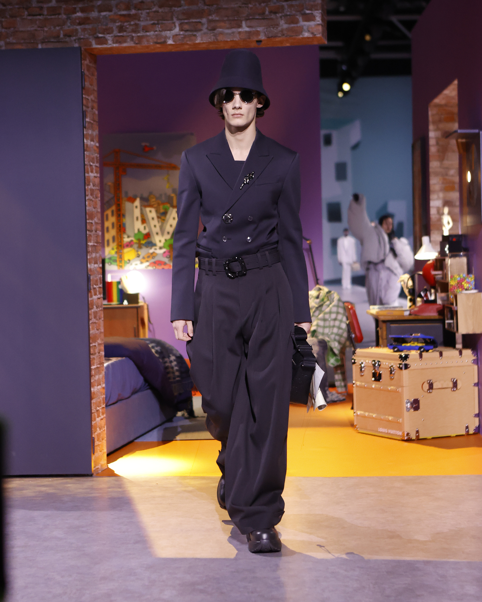 In Louis Vuitton Fall 2024, Work Becomes Play - Sharp Magazine