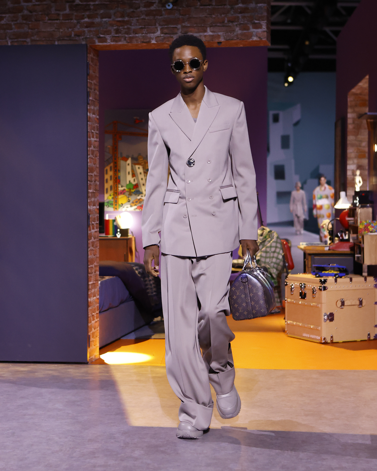 In Louis Vuitton Fall 2024, Work Becomes Play - Sharp Magazine