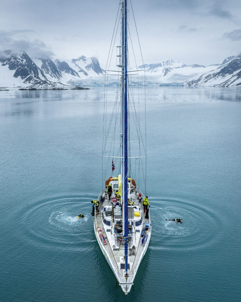 WHY aluminum-hulled schooner sailboat Rolex Perpetual Planet