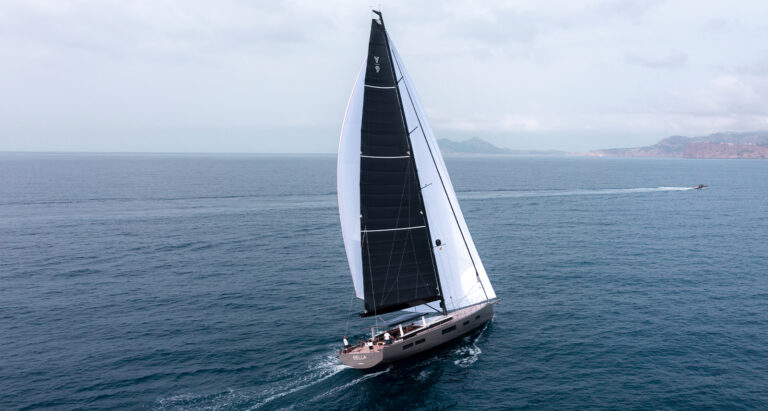 Sailboat in the ocean