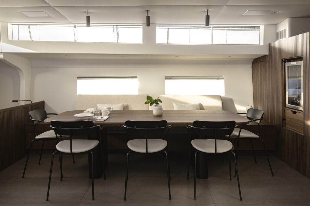 Y9 Sailboat YYachts Norm Architects Dining room