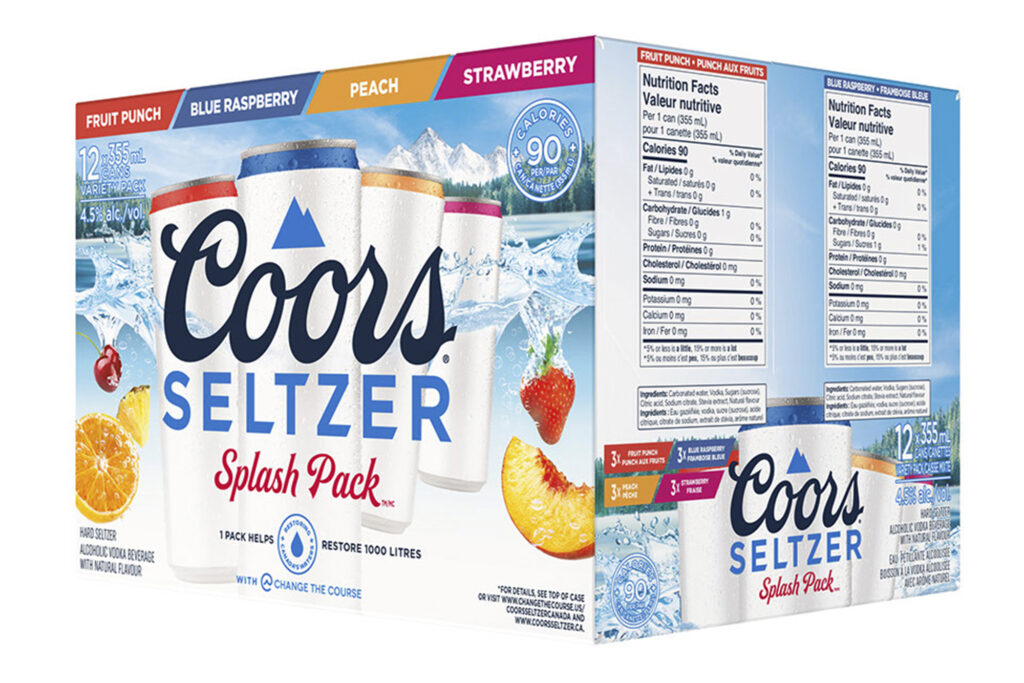 Coors Hard Seltzer Pack