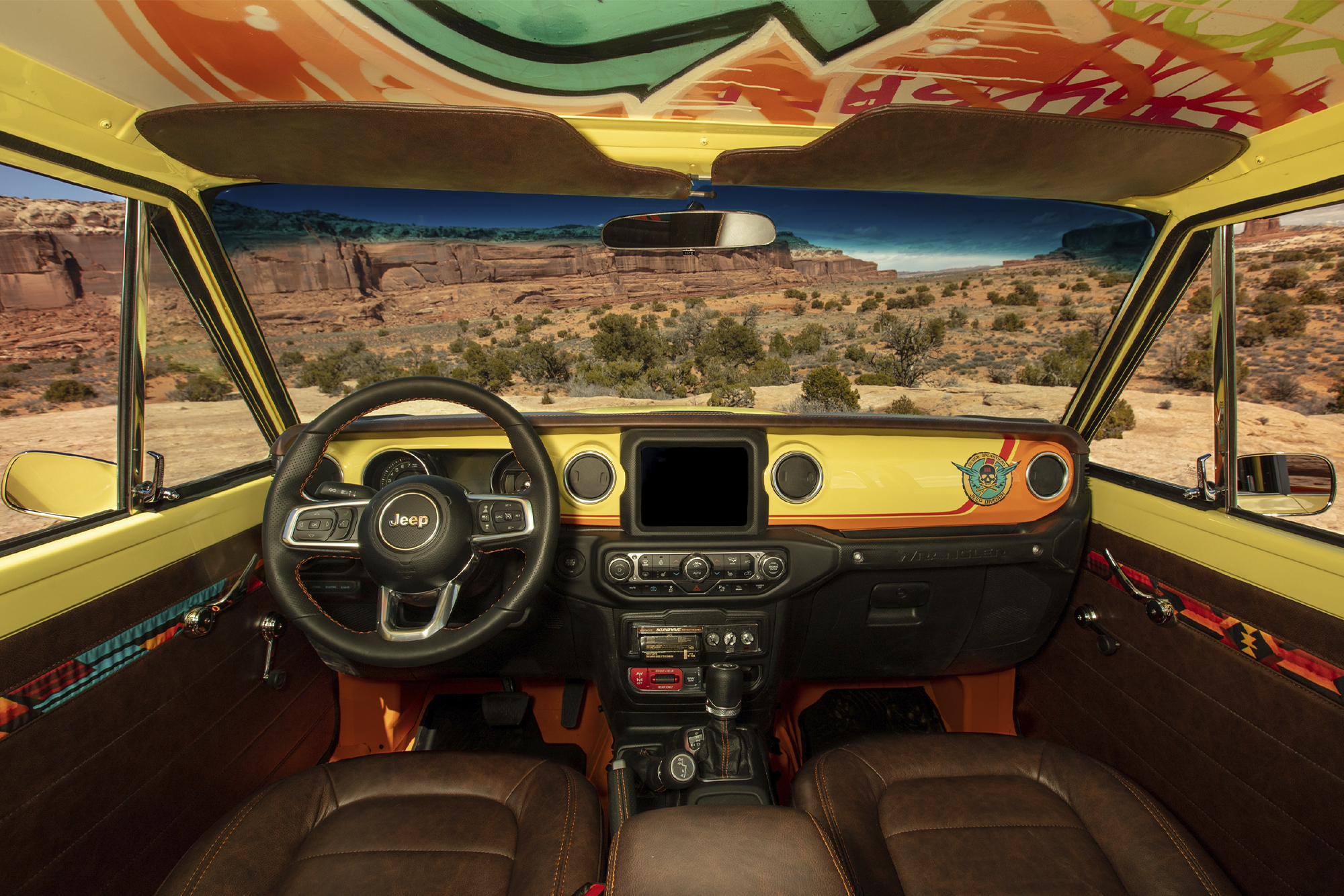 1978 Jeep Cherokee 4xe Concept Easter Safari Interior