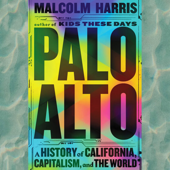 Palo Alto book cover with pool background