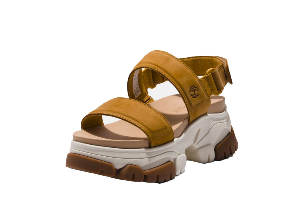 Timberland platform leather sandals