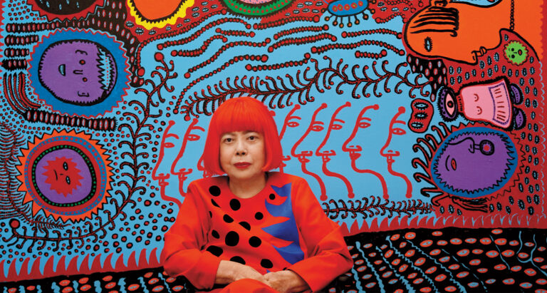 Yayoi Kusama exhibition opening New York 2023