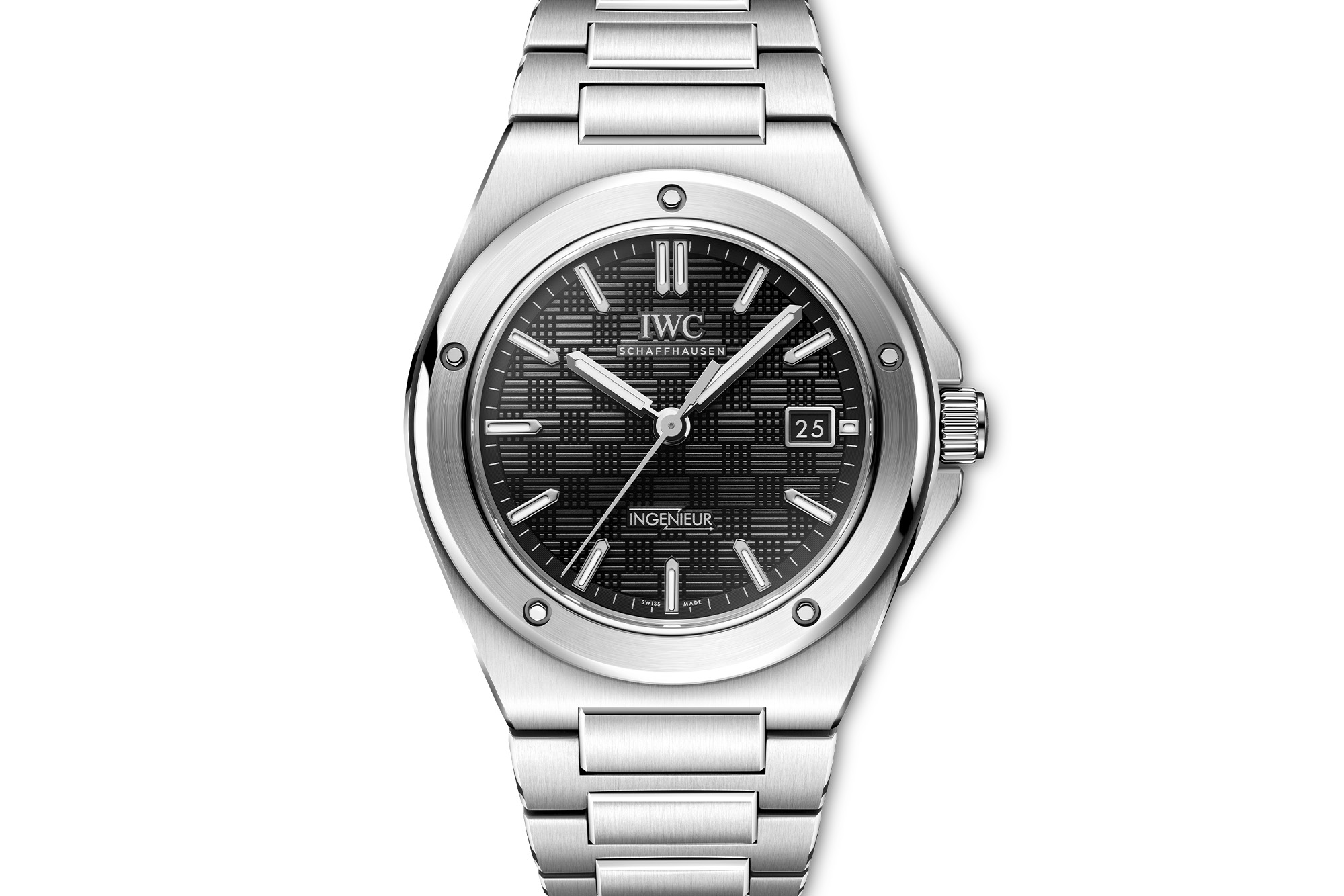 Ingenieur Automatic 40 white background from the front
