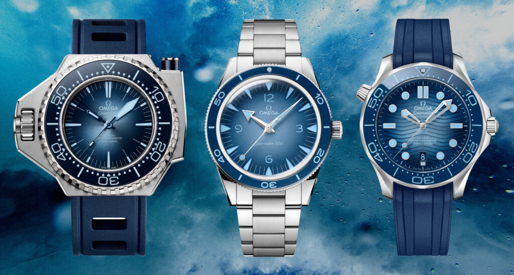 Omega Summer Blue Collection Celebrates Seamaster - Sharp Magazine