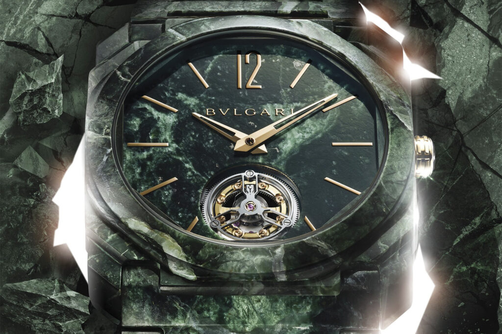Only Watch 2023 Bulgari dial close up