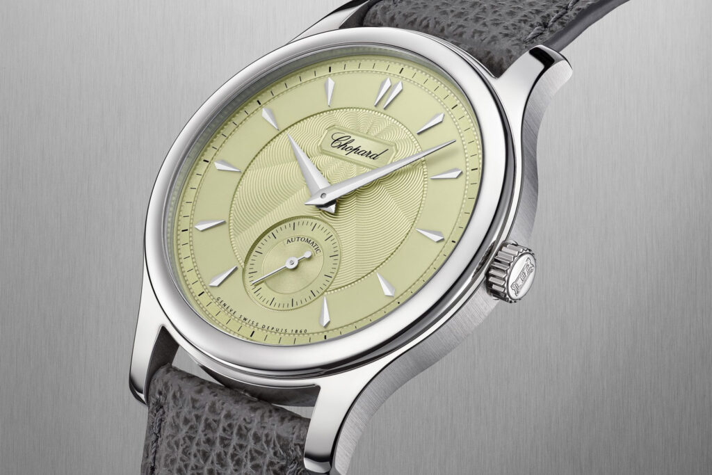Only Watch 2023 Chopard green dial close up