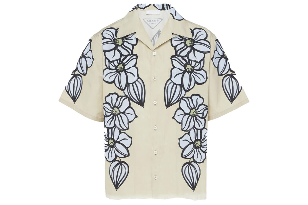 Prada Cotton Printed Shirt
