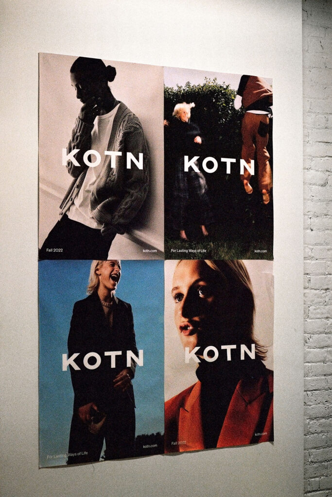 KOTN four posters collaged together