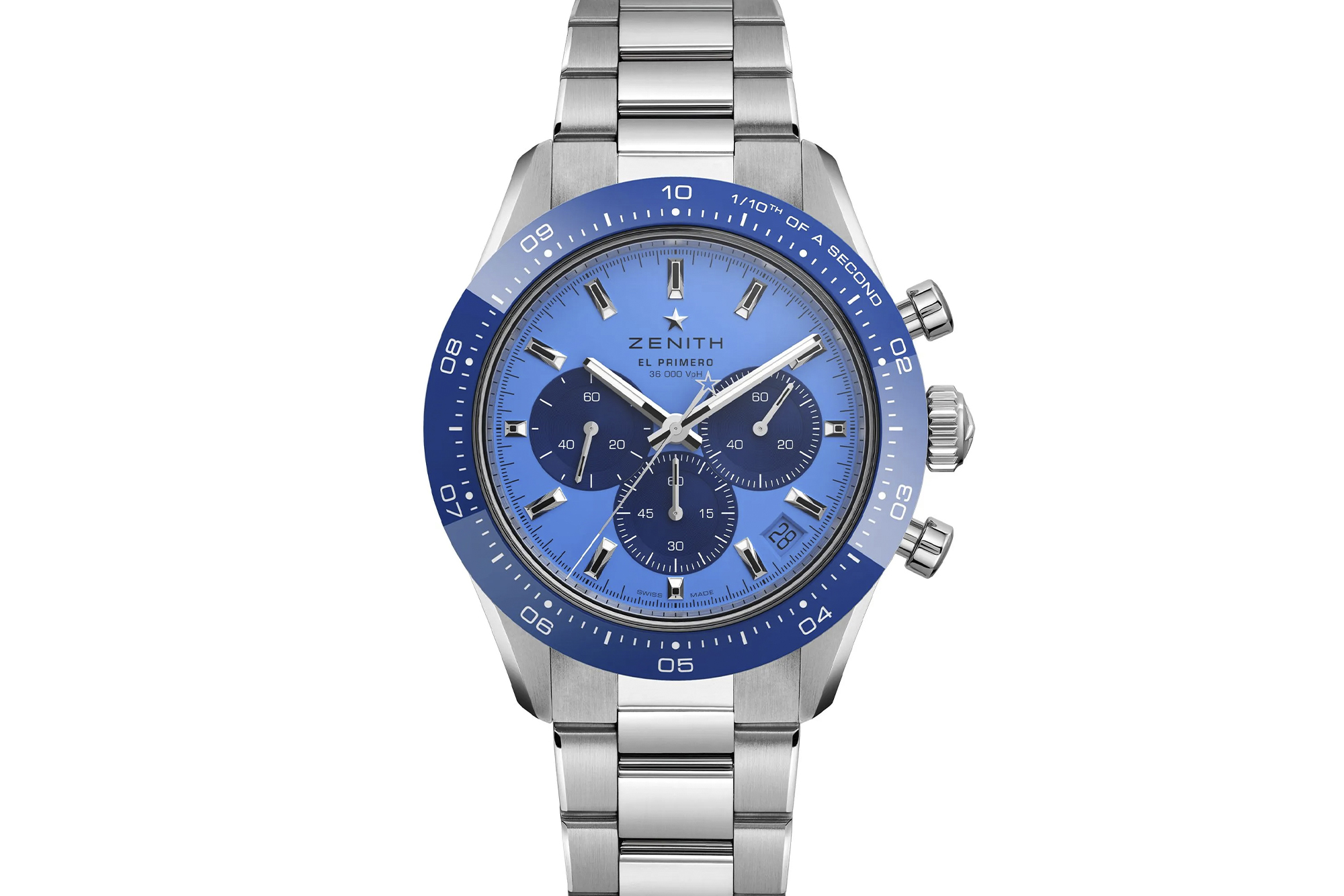Zenith Chronomaster Sport Only Watch in blue