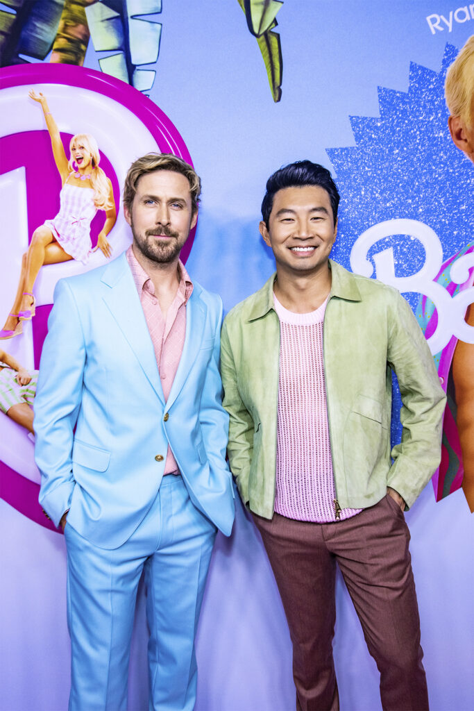 Simu Liu and Ryan Gosling street wear