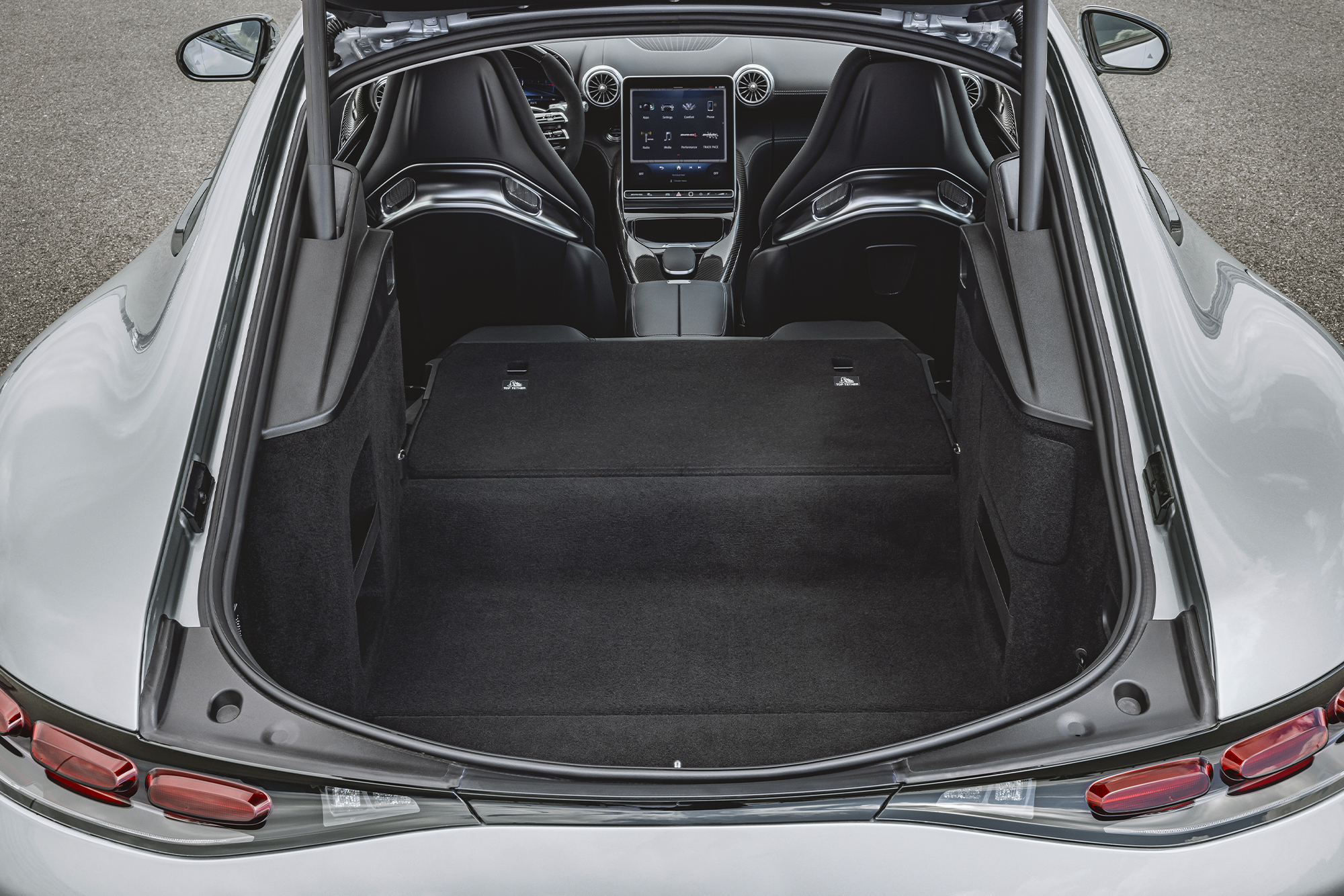 Mercedes-AMG GT trunk open