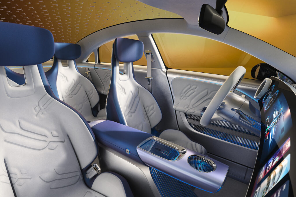 Mercedes CLA Class Concept interior