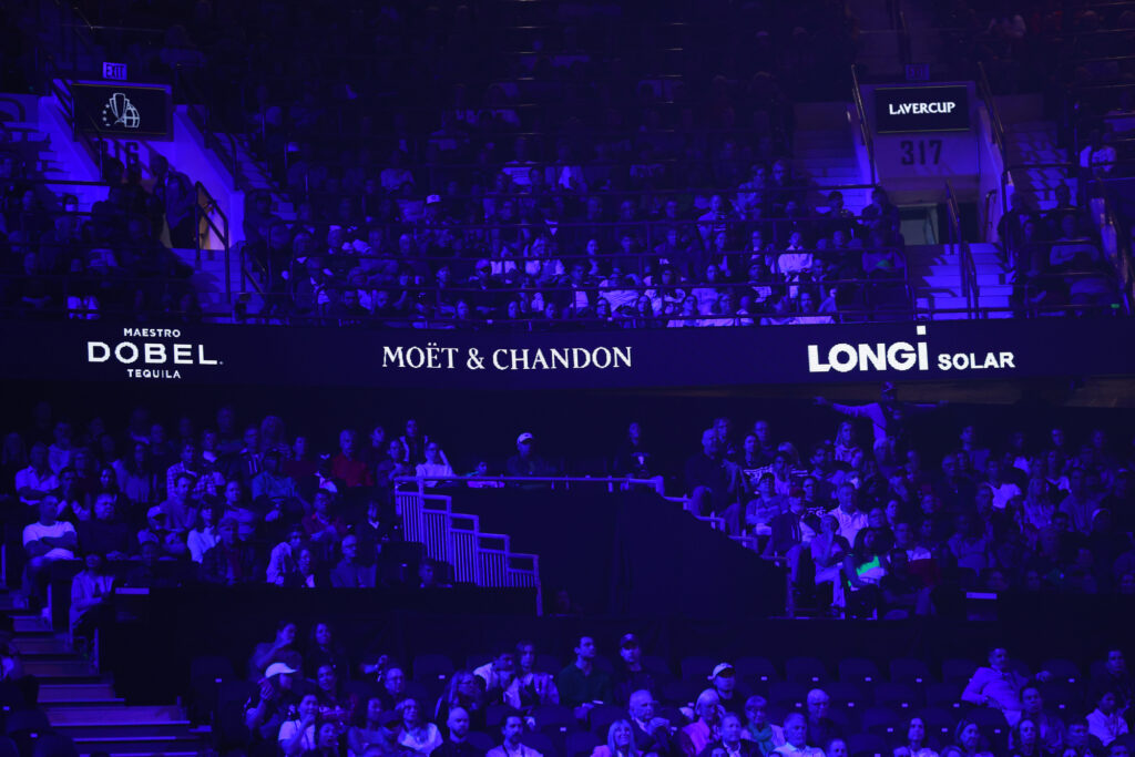 Crowd at Laver Cup in Vancouver