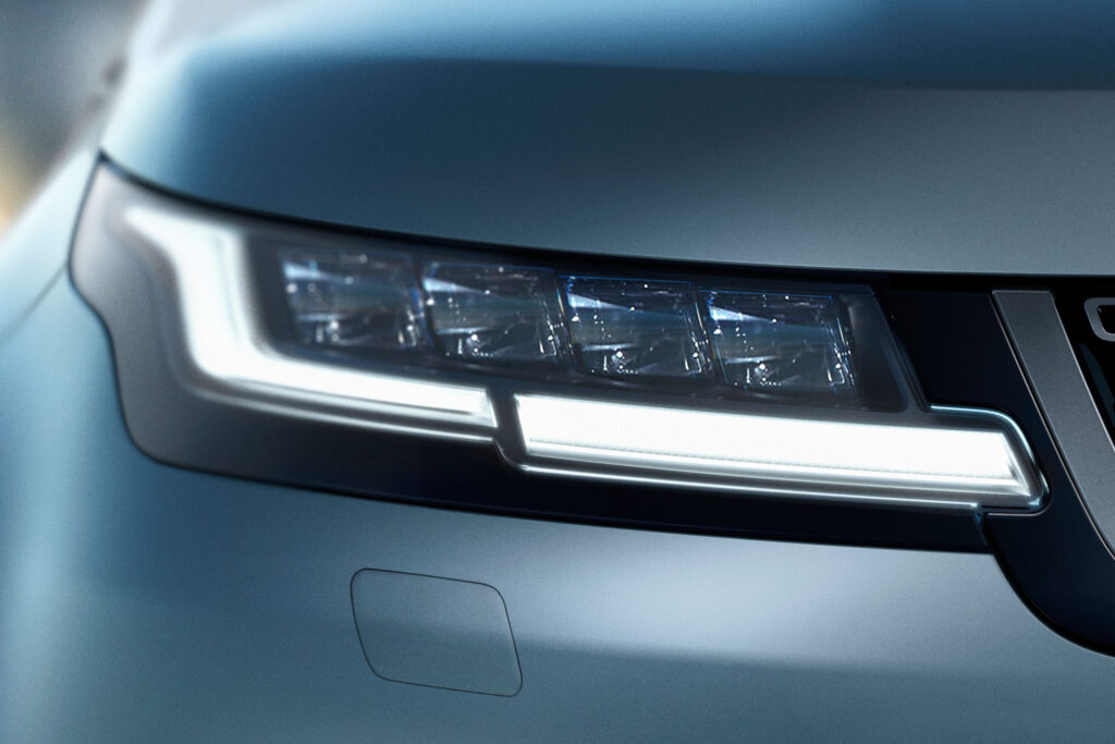 Range Rover Evoque headlight