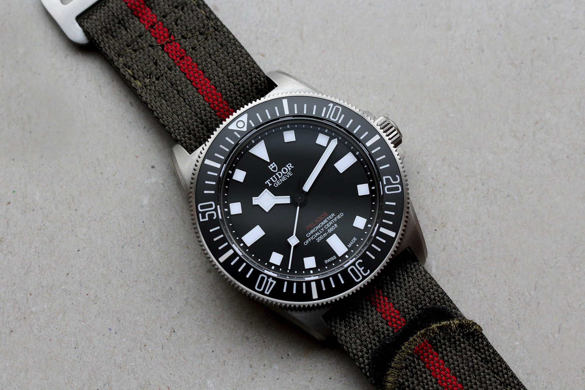 Tudor FXD 9-23 2023 laid out on table