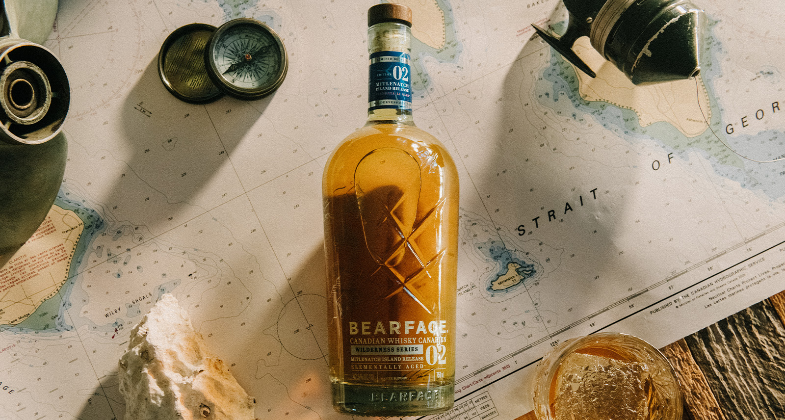 Bearface whisky packshot