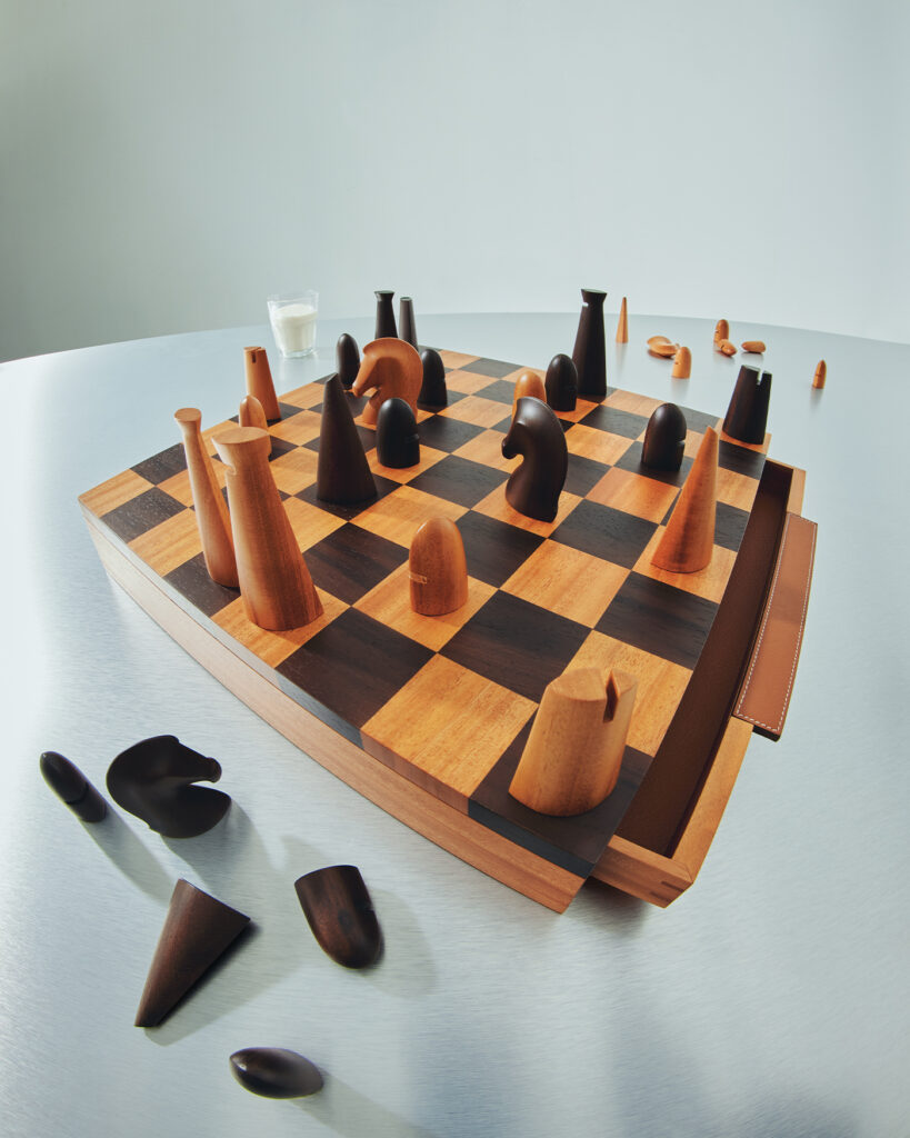 Hermès chess set, objet d'art
