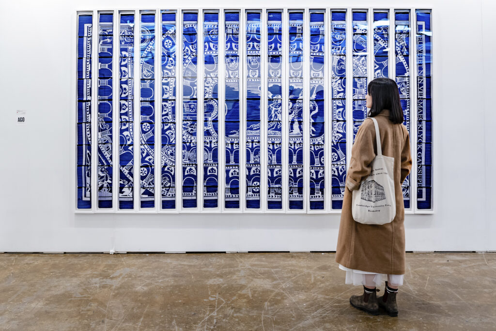 Ghazaleh Avarzamani, Game of Goose, 2016. Galerie Nicolas Robert, Art Toronto 2022.