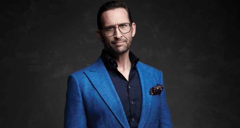 Michael LaHav, co-founder of SHARP Magazine and Book For Men