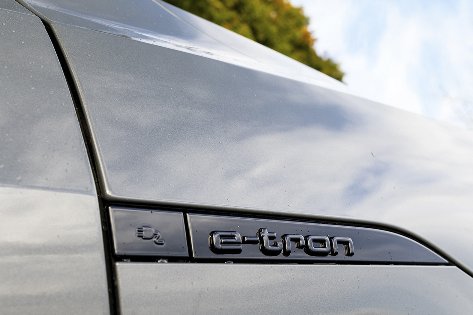 Audi E-tron closeup