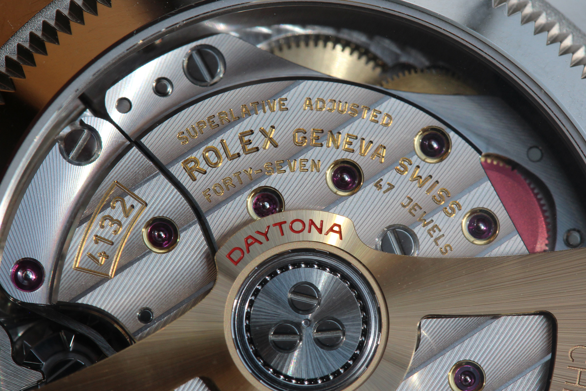 Rolex Cosmograph Daytona from the back
