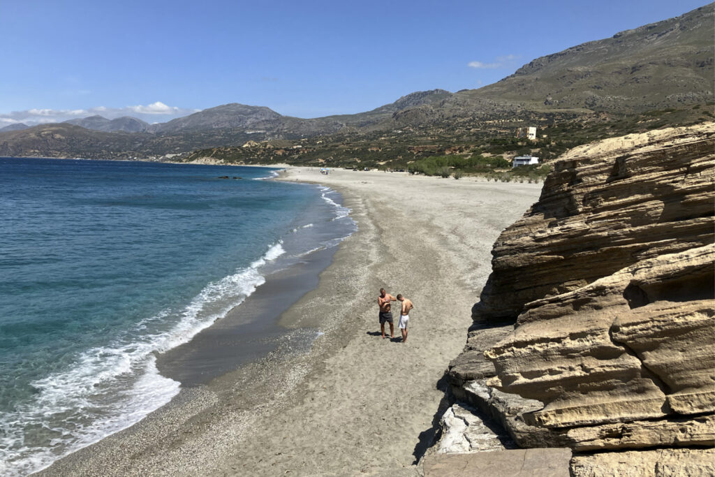 Triopetra, Crete, Greece during shoulder season.