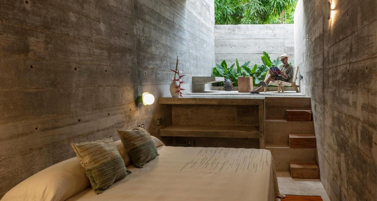 Book a stay in Mexico brutalist architecture through flighthub