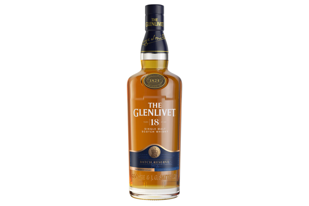 the Glenlivet 18 year old scotch whisky