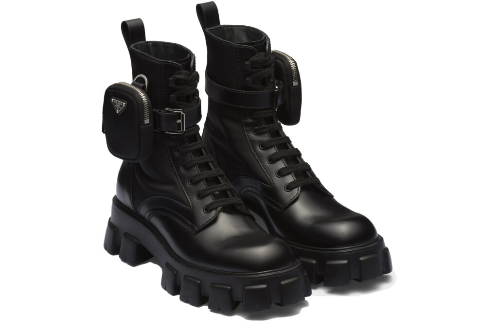 Men's Prada puch boots