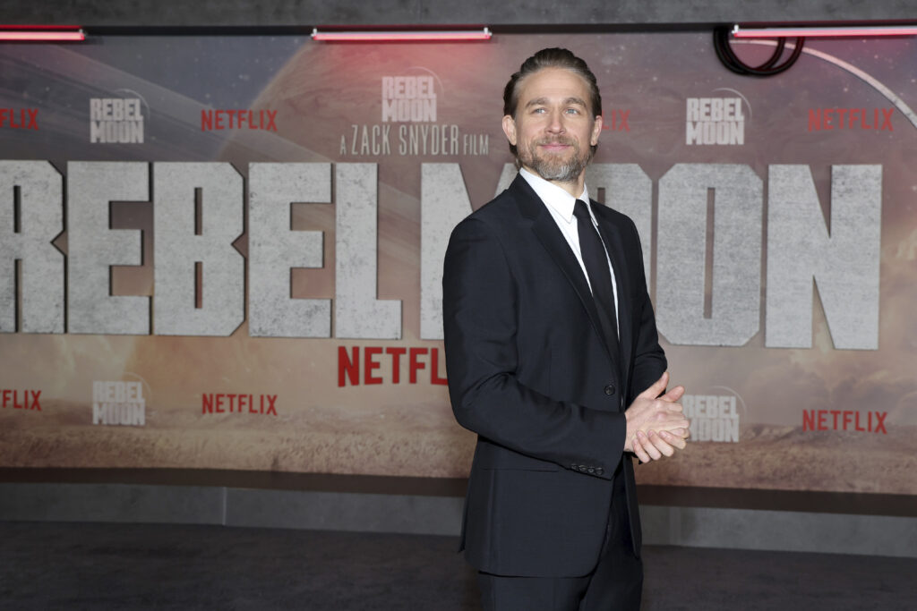 Charlie Hunnam interview for new movie Rebel Moon