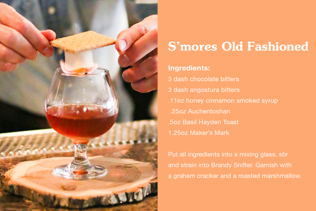 Cocktail of the Week S'more's old fashioned recipe