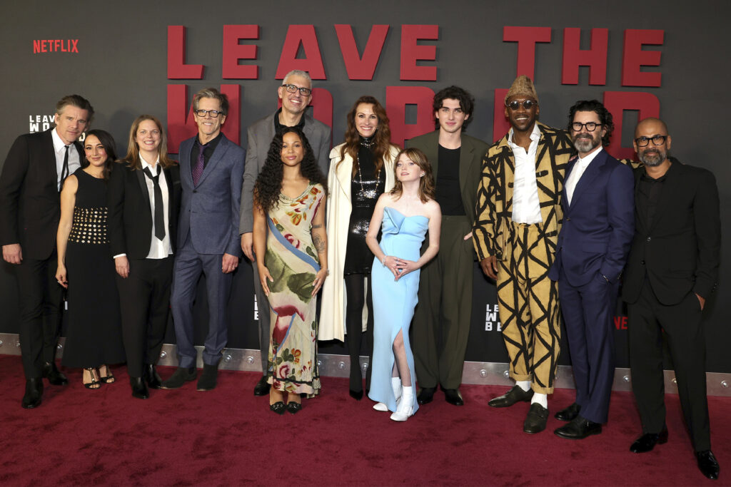 Leave the World Behind cast at red carpet premiere