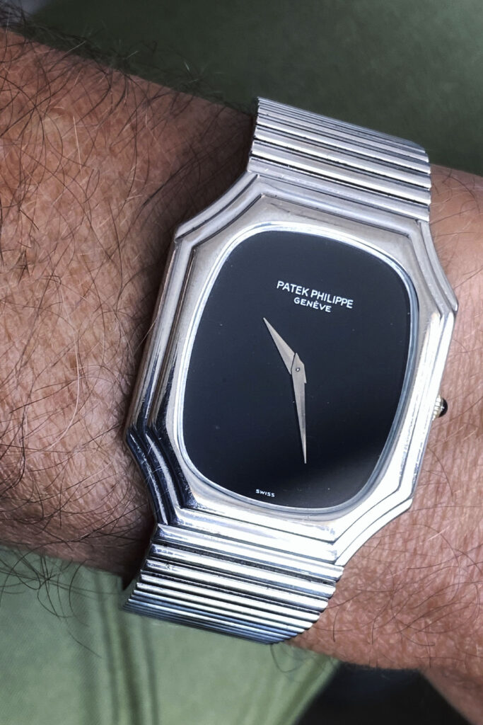 Phillip Toledo's silver watch