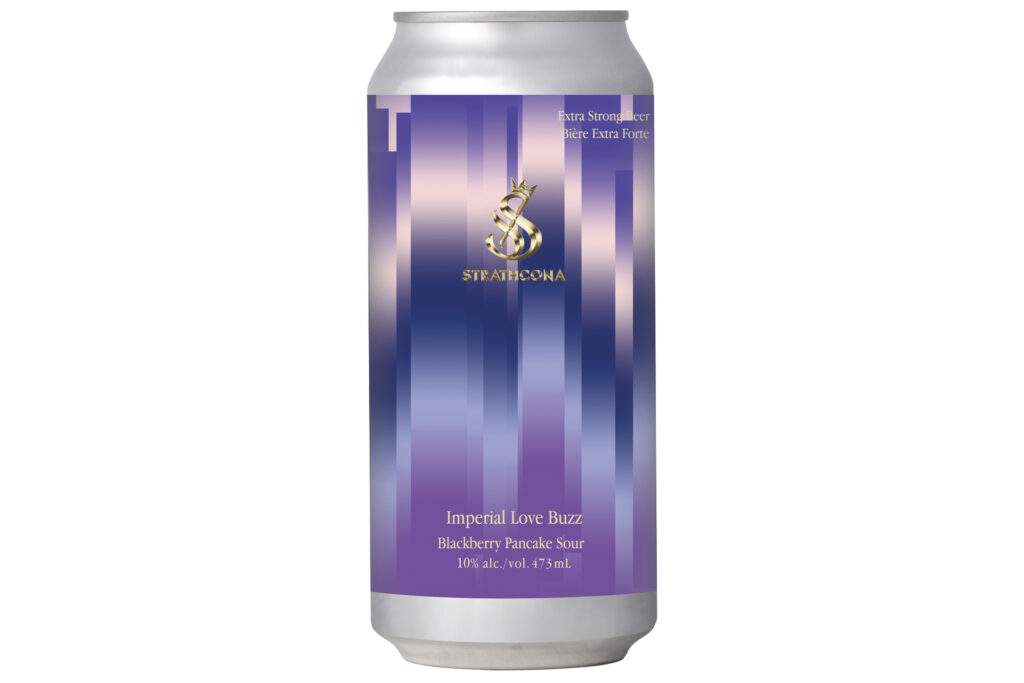 Strathcona Beer Company Imperial Love Buzz Blackberry Pancake Sour 