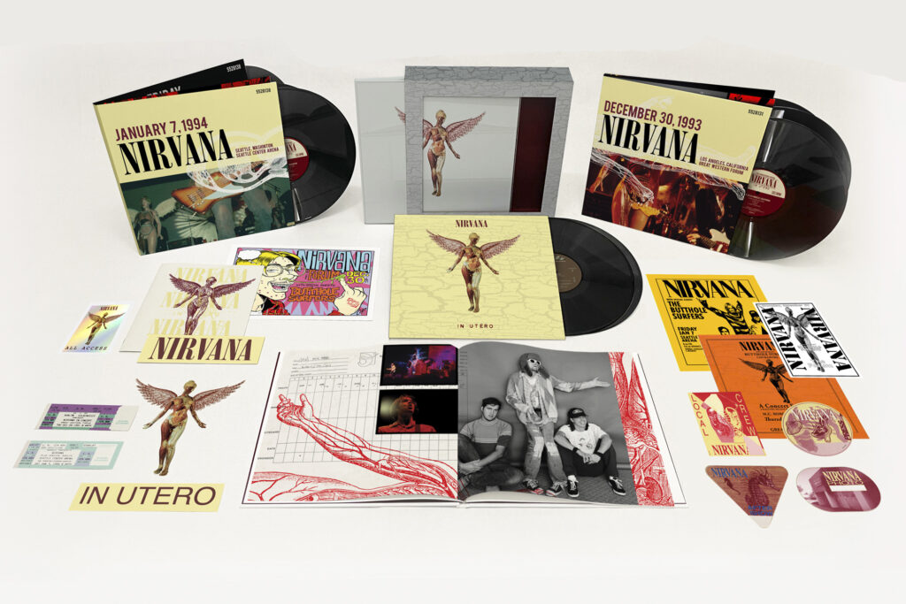 Nirvana in Utero (30th Anniversary) 8 LP Super Deluxe Set 