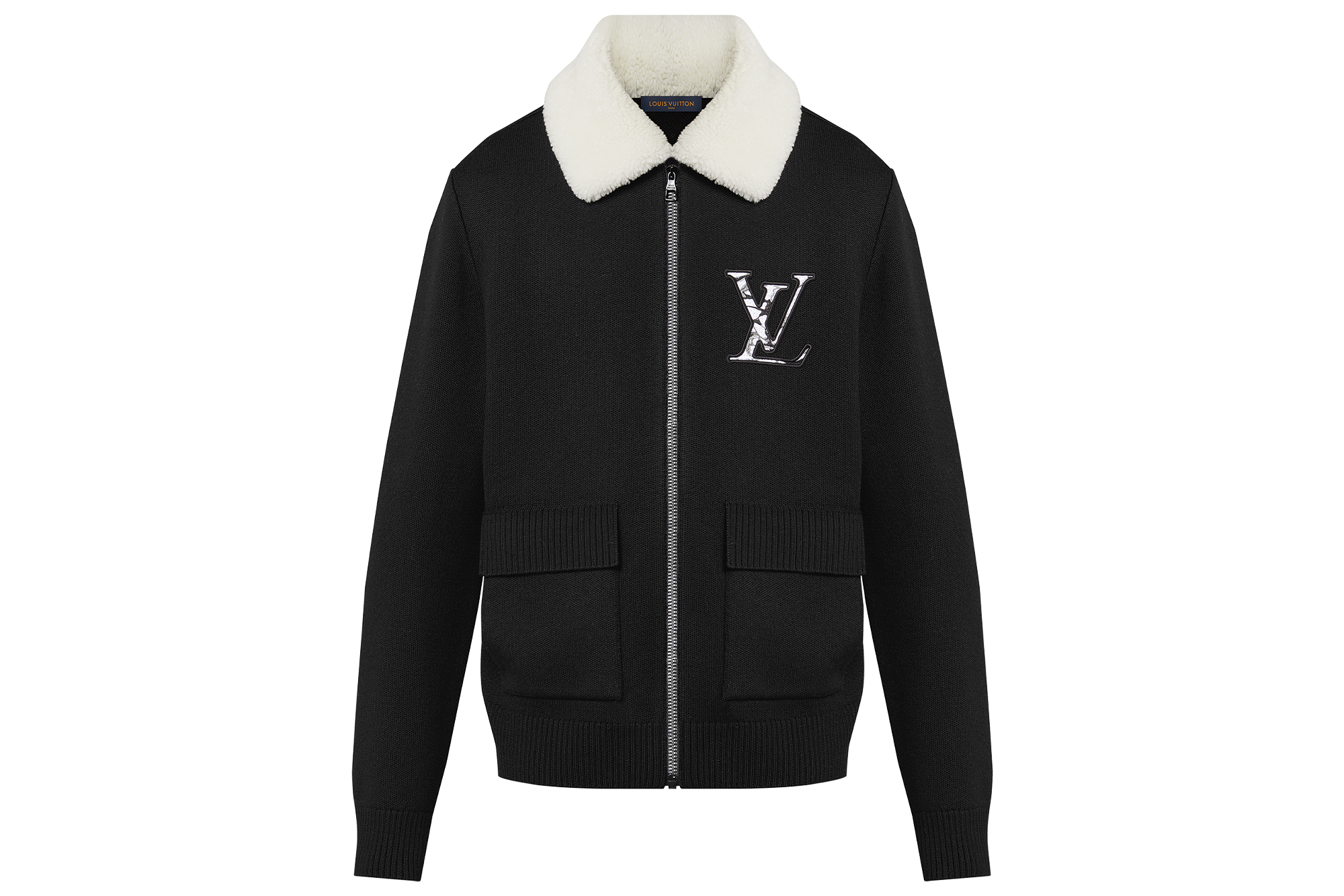 Louis Vuitton Wool Blouson with Shearling Collar