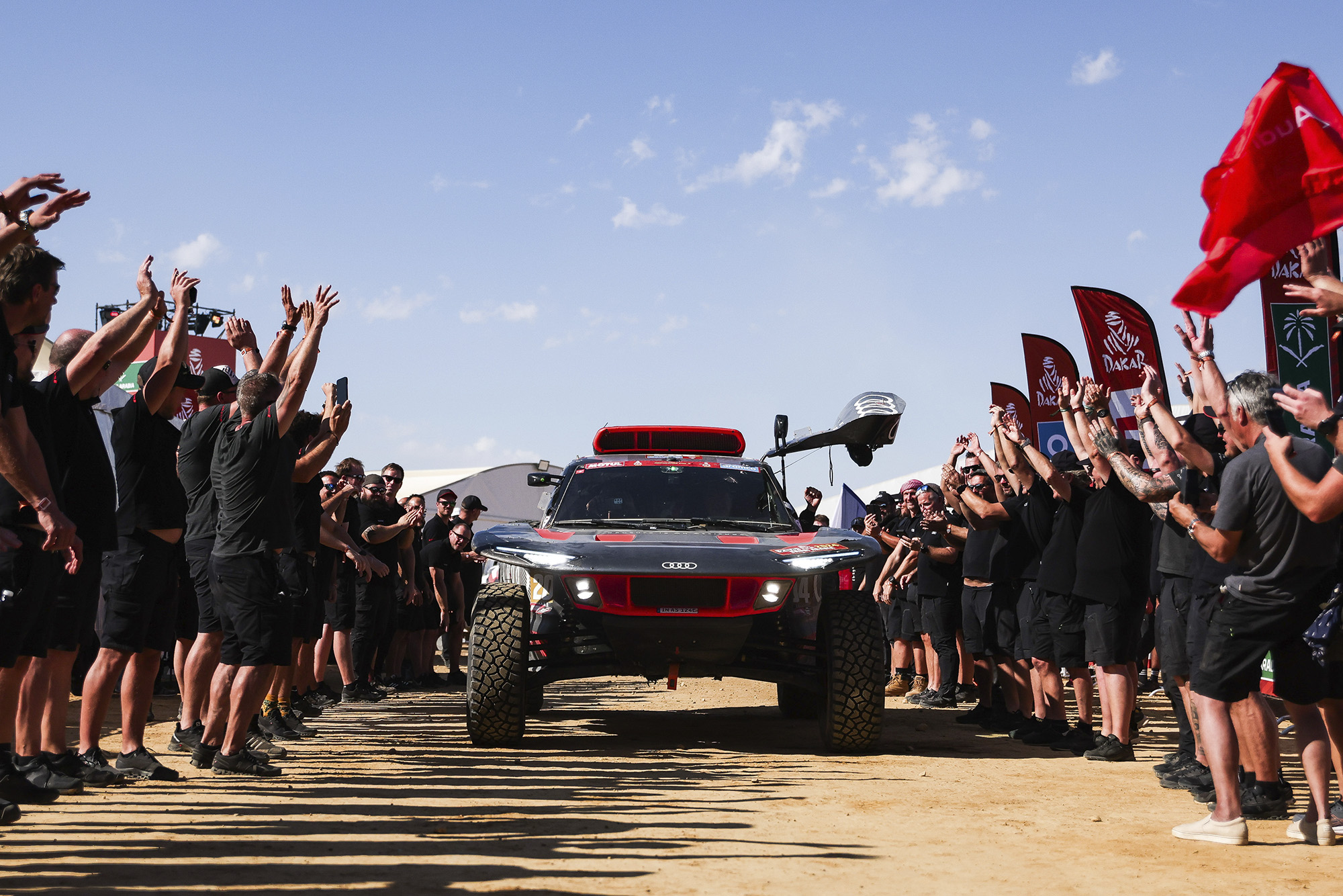 Audi RS Q e-tron Wins Dakar Rally