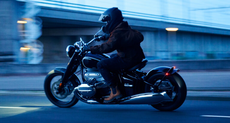 ECCO Chelsea boot feature man on a motorcycle