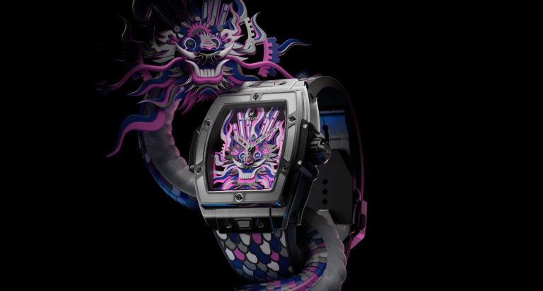 Hublot The Spirit of Big Bang Titanium Dragon feature
